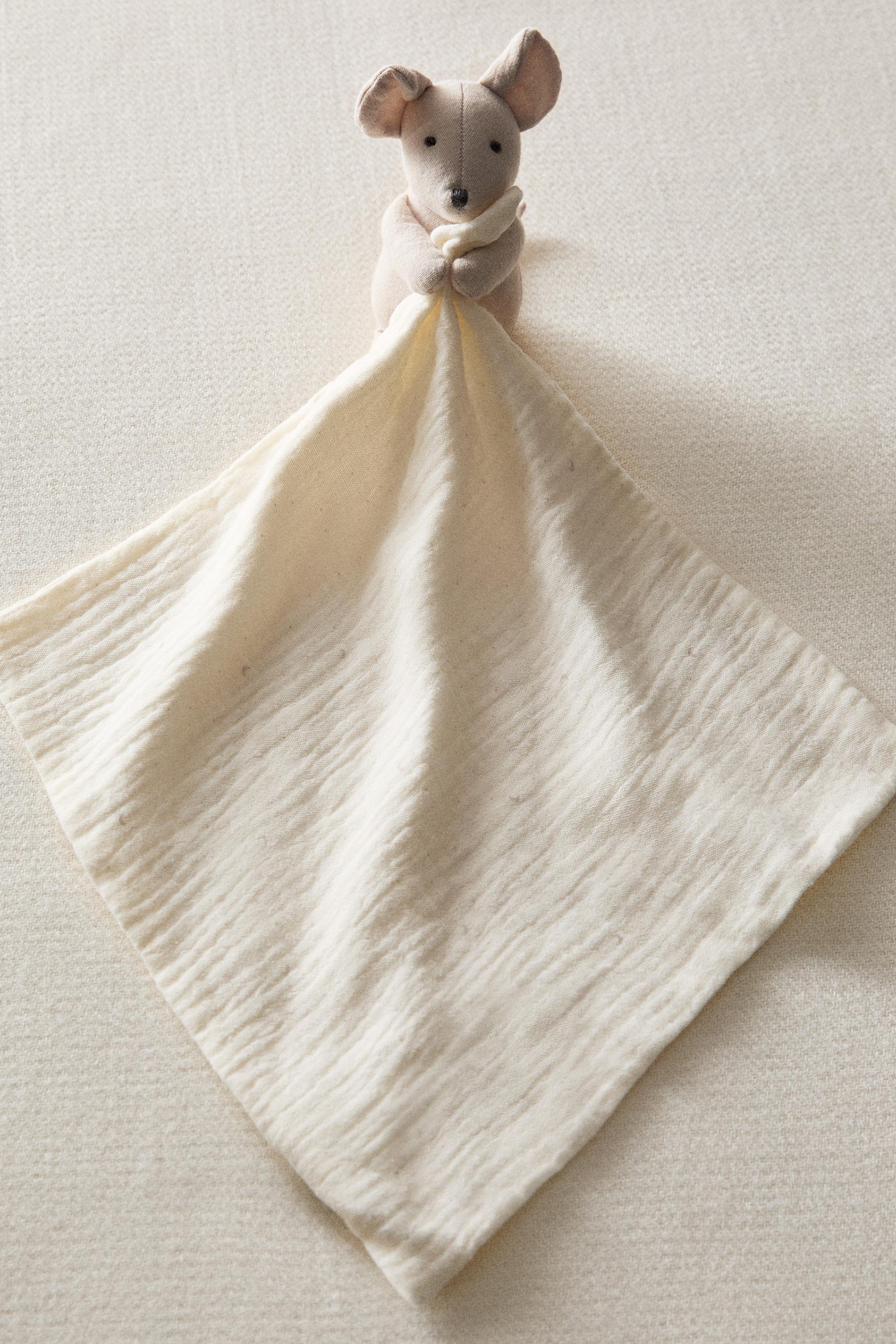 BABY SECURITY BLANKET MOUSE MOON